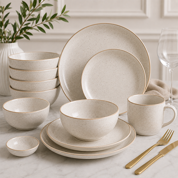 Hotel Ceramic Dining Set